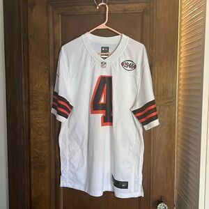 NFL Cleveland Browns Deshaun Watson Jersey 4 sz M